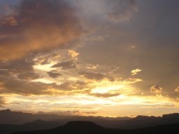 Clouds, the prospect of rain